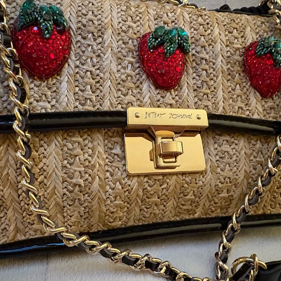 Betsey Johnson Strawberry Field Handbag - Picture 5 of 15